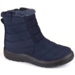 Potocki W WOL198B navy blue snow boots