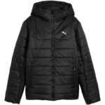 Puma ESS Hooded Padded Womens Jacket Black 685231 01 - Image 2