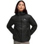 Puma ESS Hooded Padded Womens Jacket Black 685231 01
