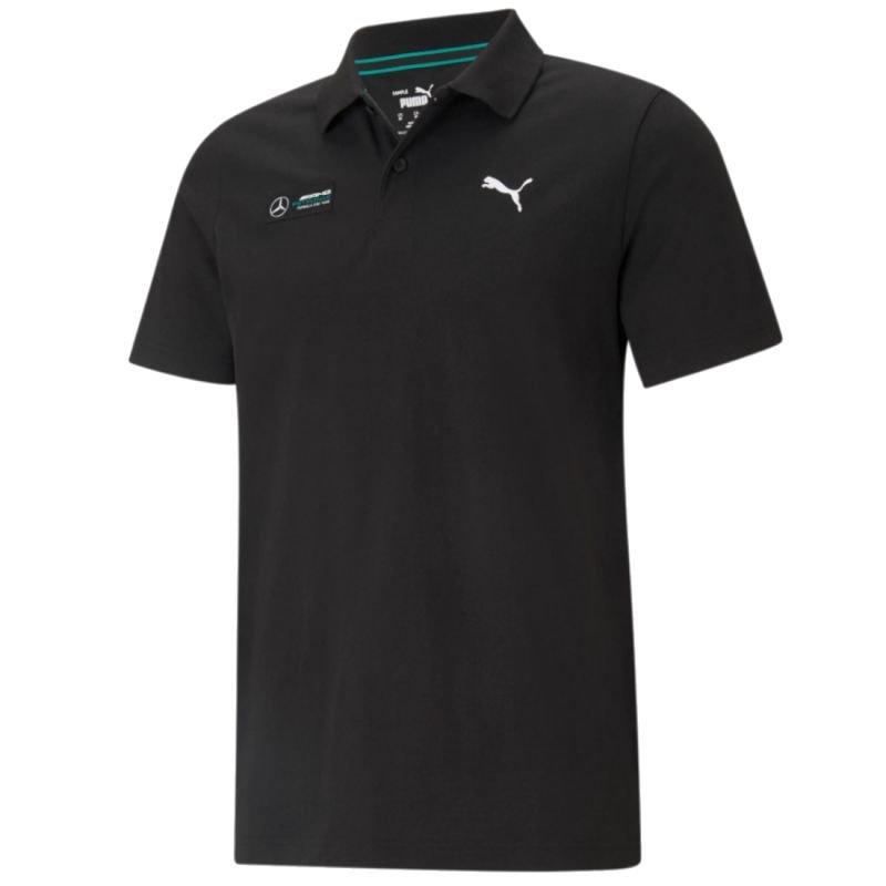 lupin-wear-ca-puma-mercedes-f1-essentials-polo-shirt-m-599622-01-770248 Puma Mercedes F1 Essentials Polo Shirt M 599622-01 - Image 1