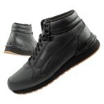 Puma ST Runner v4 Mid mens high-top sneakers black
