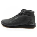 Puma ST Runner v4 Mid mens high-top sneakers black - Image 2