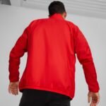 Puma Team Goal All Weather Mens Jacket Red 659038 01 - Image 4