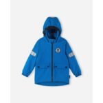 Reima Reimatec Jacket Symppis childrens raincoat, blue, waterproof (5100045B-6590) - Image 3