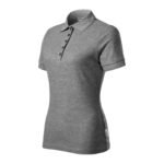 Reserve Womens Polo Shirt (Dark Gray Melange (Brand Label)) - Image 2