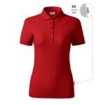 Reserve Womens Polo Shirt (Red (Brand Label))