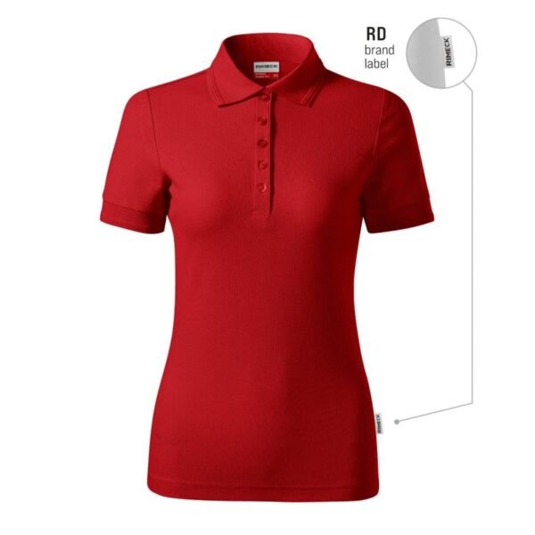 Reserve Womens Polo Shirt (Red (Brand Label))