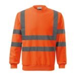 Rimeck HV Essential M MLI-4V698 Fluorescent Orange Sweatshirt - Image 3