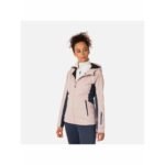 ROSSIGNOL W Softshell Hoodie Jacket Jkt Pink
