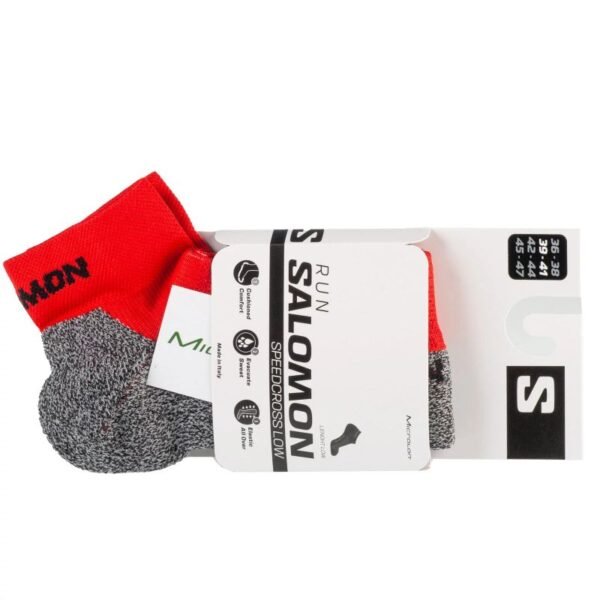Salomon Speedcross Low Socks C19739 Red 36-38