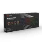 SAVIO MECHANICAL KEYBOARD BLACKOUT X2 OUTEMU BLUE HOT SWAP - Image 7