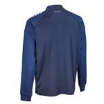 SELECT Spain v 25 navy blue zip-up football training sweatshirt - Image 2