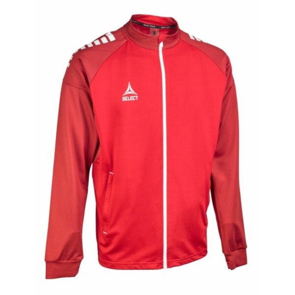 SELECT Spain v25 red full zip football training sweatshirt