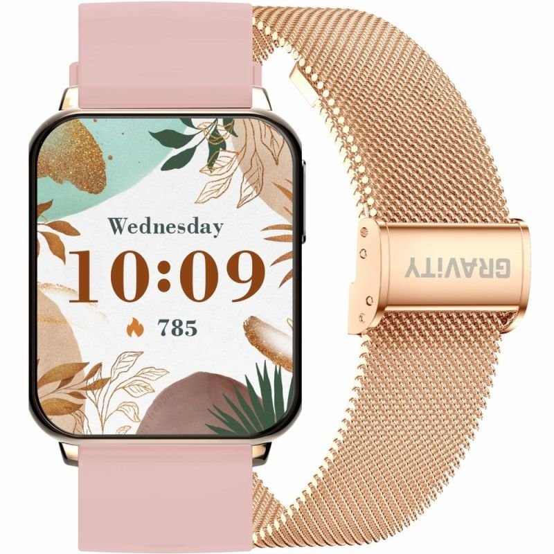 lupin-wear-ca-smartwatch-gravity-rose-gold-pink-2-straps-gt17-1-1830481 Gravity Smartwatch Rose Gold