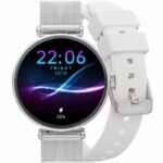 Smartwatch Gravity Silver White 2 Straps GT26-8