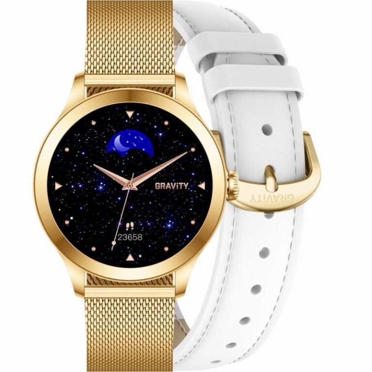 Gravity Smartwatch White Gold