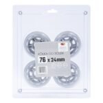 SMJ sport BS roller skate wheels 76x24mm 4pcs. - Image 4