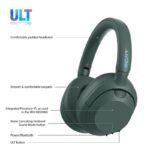SONY WH-ULT900NH gray-green headphones - Image 2