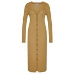 Tommy Hilfiger Lyocell Silk Long Dress W WW0WW35889 - Image 5