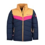 Trollkids Girls Gryllefjord Jacket insulated winter jacket with hood, navy blue (461-165) - Image 3