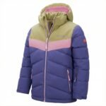 Trollkids Girls Gryllefjord Jacket winter insulated jacket with hood, purple (461-154) - Image 3