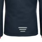 Trollkids Girls Hallingdal Jacket with Hood, Navy/Pink (223-114) - Image 6