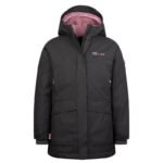 Trollkids Girls Oslo Coat PRO waterproof insulated jacket for girls gray (456-609)