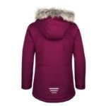Trollkids Girls Oslo Coat XT winter jacket with hood, pink (180-229) - Image 2