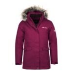 Trollkids Girls Oslo Coat XT winter jacket with hood, pink (180-229)