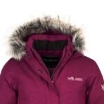 Trollkids Girls Oslo Coat XT winter jacket with hood, pink (180-229) - Image 3