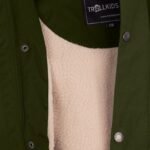 Trollkids Kids Gudvangen Jacket waterproof childrens winter jacket green (354-322) - Image 3