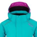 Trollkids Kids Holmenkollen Snow Jacket Pro with Hood, Turquoise (913-125) - Image 3