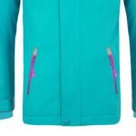 Trollkids Kids Holmenkollen Snow Jacket Pro with Hood, Turquoise (913-125) - Image 4