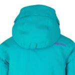 Trollkids Kids Holmenkollen Snow Jacket Pro with Hood, Turquoise (913-125) - Image 5