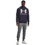 Under Armor Rival Fleece Big Logo HD sweatshirt M 1357093 558 - Image 5