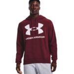 Under Armor Rival Fleece Big Logo HD sweatshirt M 1357093 690 - Image 3