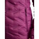 Viking Aspen Lady womens hooded down jacket, purple, insulated (750/23/8818/46) - Image 2