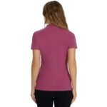 Womens polo shirt 4F F554 burgundy 4FWAW25TPTSF554 60S - Image 5
