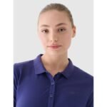 Womens slim polo shirt 4F 4FWMM00TPTSF514-031S - Image 3