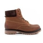 Wrangler Arch mens shoes Chelsea boots elegant ankle boots natural leather brown - Image 4