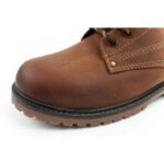 Wrangler Arch mens shoes Chelsea boots elegant ankle boots natural leather brown - Image 6
