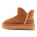 Wrangler Elsa winter boots ankle boots insulated comfortable fashionable brown - Image 2