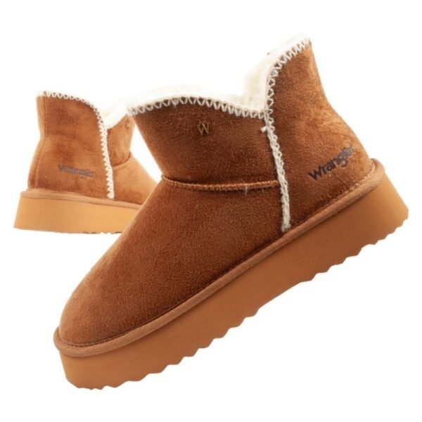 Wrangler Elsa winter boots ankle boots insulated comfortable fashionable brown