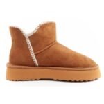 Wrangler Elsa winter boots ankle boots insulated comfortable fashionable brown - Image 4