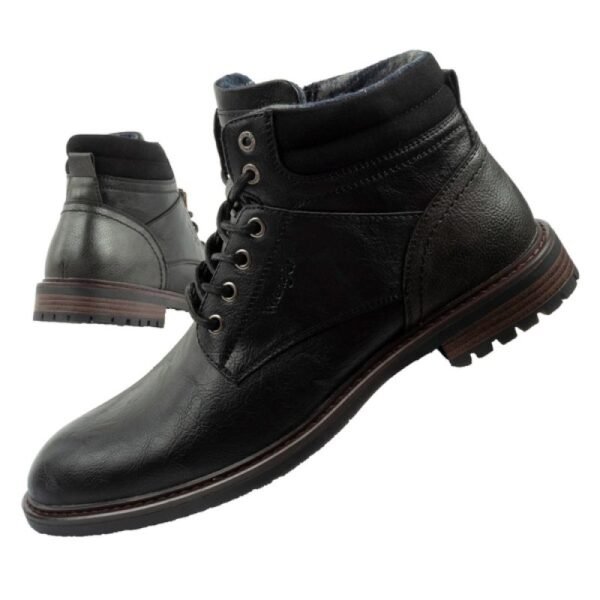 Wrangler George mens shoes Chelsea boots elegant fashionable black