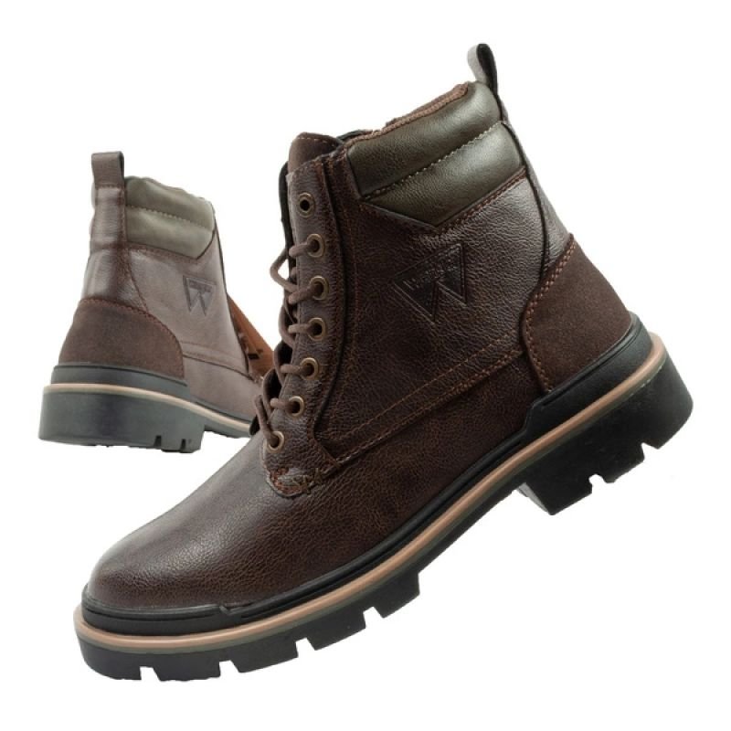 lupin-wear-ca-wrangler-nevada-men-s-boots-chelsea-boots-elegant-fashionable-dark-brown-1623387 Wrangler Nevada Men's Chelsea