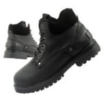 Wrangler Yuma mens boots, Chelsea boots, elegant leather, black