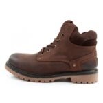 Wrangler Yuma mens boots, Chelsea boots, elegant leather, dark brown - Image 3