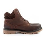 Wrangler Yuma mens boots, Chelsea boots, elegant leather, dark brown - Image 4