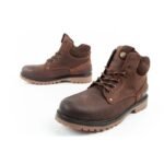 Wrangler Yuma mens boots, Chelsea boots, elegant leather, dark brown - Image 8